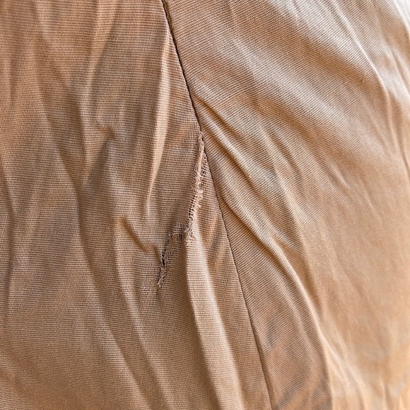 NWT Intermix Exclusive St. Roche Sandrine Cotton Tan Mini Dress Size XL - Picture 13 of 15